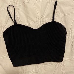 babaton sculpt knit sweetheart tank